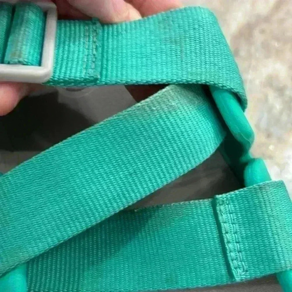 Chaco women’s chillos slide adjustable strap sandals teal & gray size 7 - Picture 9 of 12